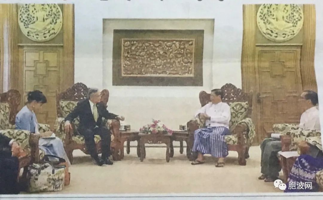 国管委主席接见泰国副总理兼外长