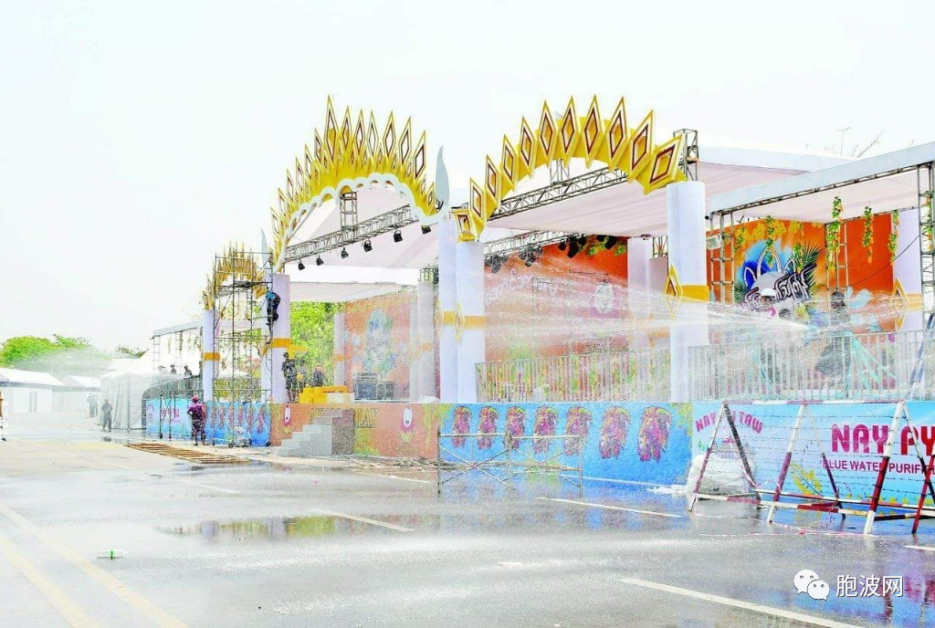 缅甸泼水节的奇葩：首都泼水节收费，DVB播泰国泼水节
