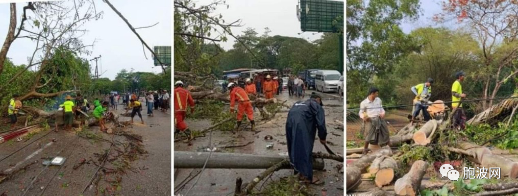 5.14超级台风登陆后缅甸多地损失惨重