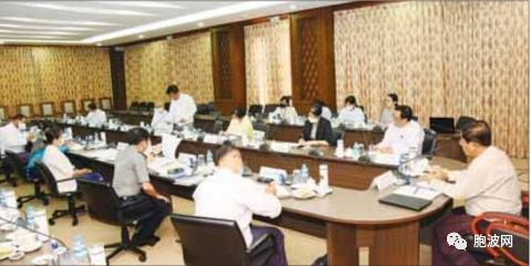 缅中两国合作项目实施委员会召开协调会议