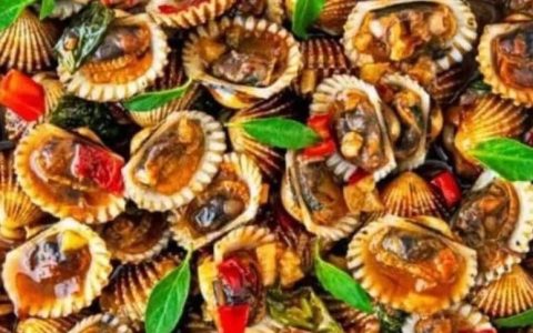 缅甸海螺是昂贵的泰国美食