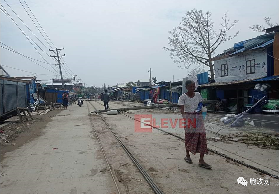 缅甸当局公布因超级风暴受灾损失伤亡数据