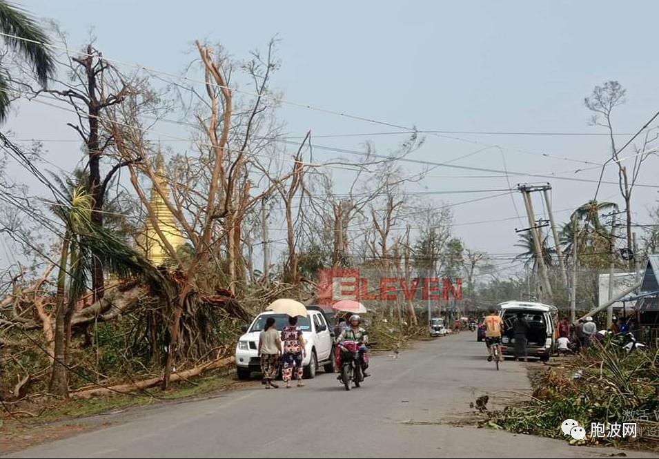 缅甸当局公布因超级风暴受灾损失伤亡数据