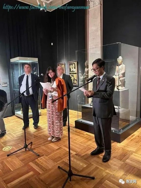 为庆祝缅俄建交75周年，在莫斯科举办缅甸文化漆器展