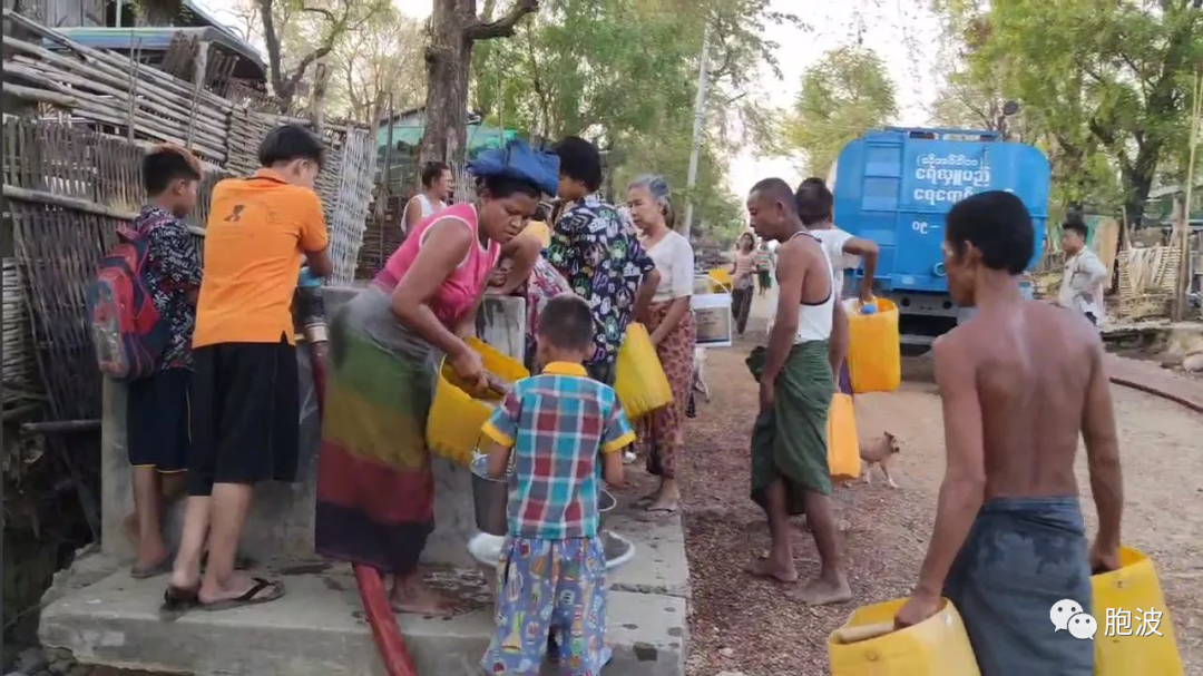 缅甸民众饱受煎熬：酷热+断电+缺水！