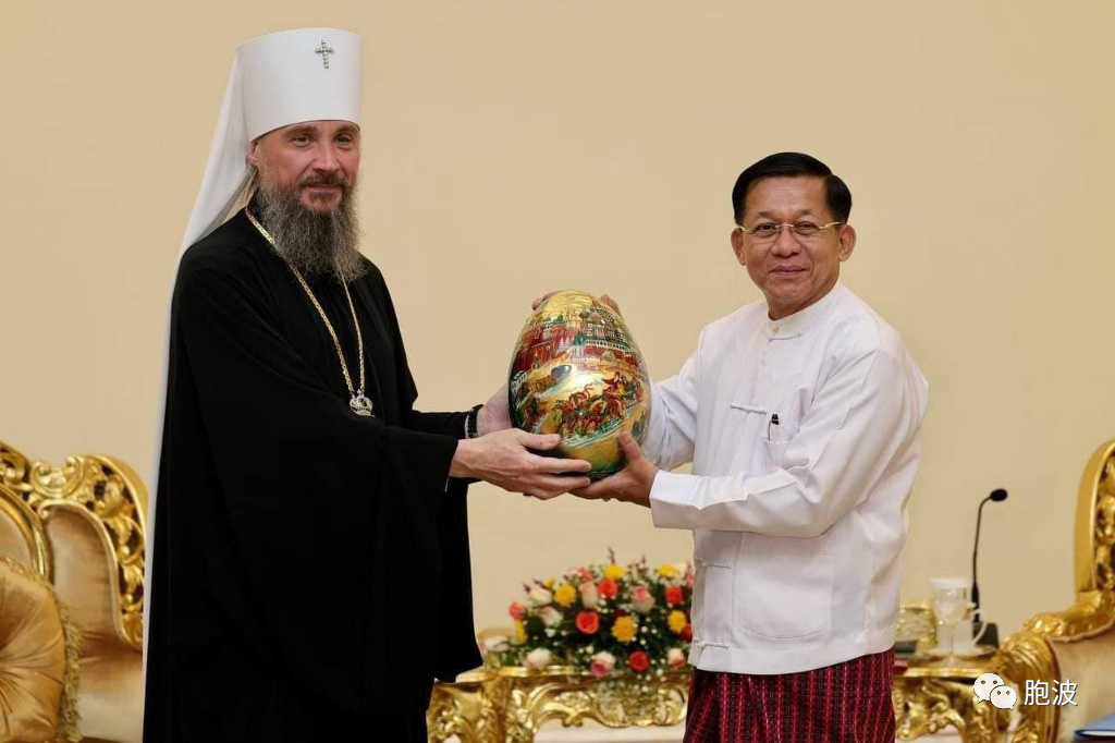国管委主席与俄罗斯东正教主教会晤