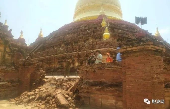 世界文化遗产蒲甘塔林因风暴受损，当局部署修复保护文物