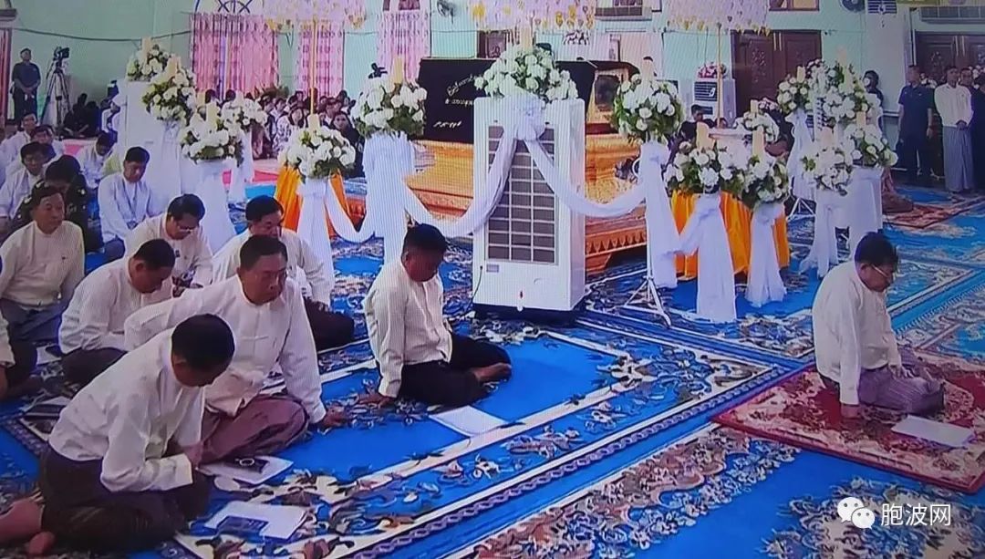 今天：缅甸僧王八莫瑟雅多国葬在曼德勒隆重举行