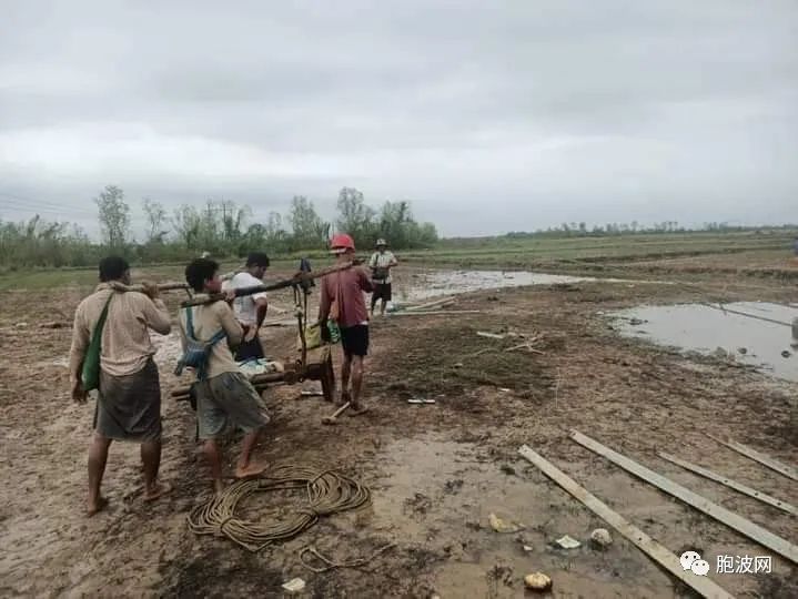 照片新闻：若开邦电力供应设备修复工作正在紧锣密鼓地进行