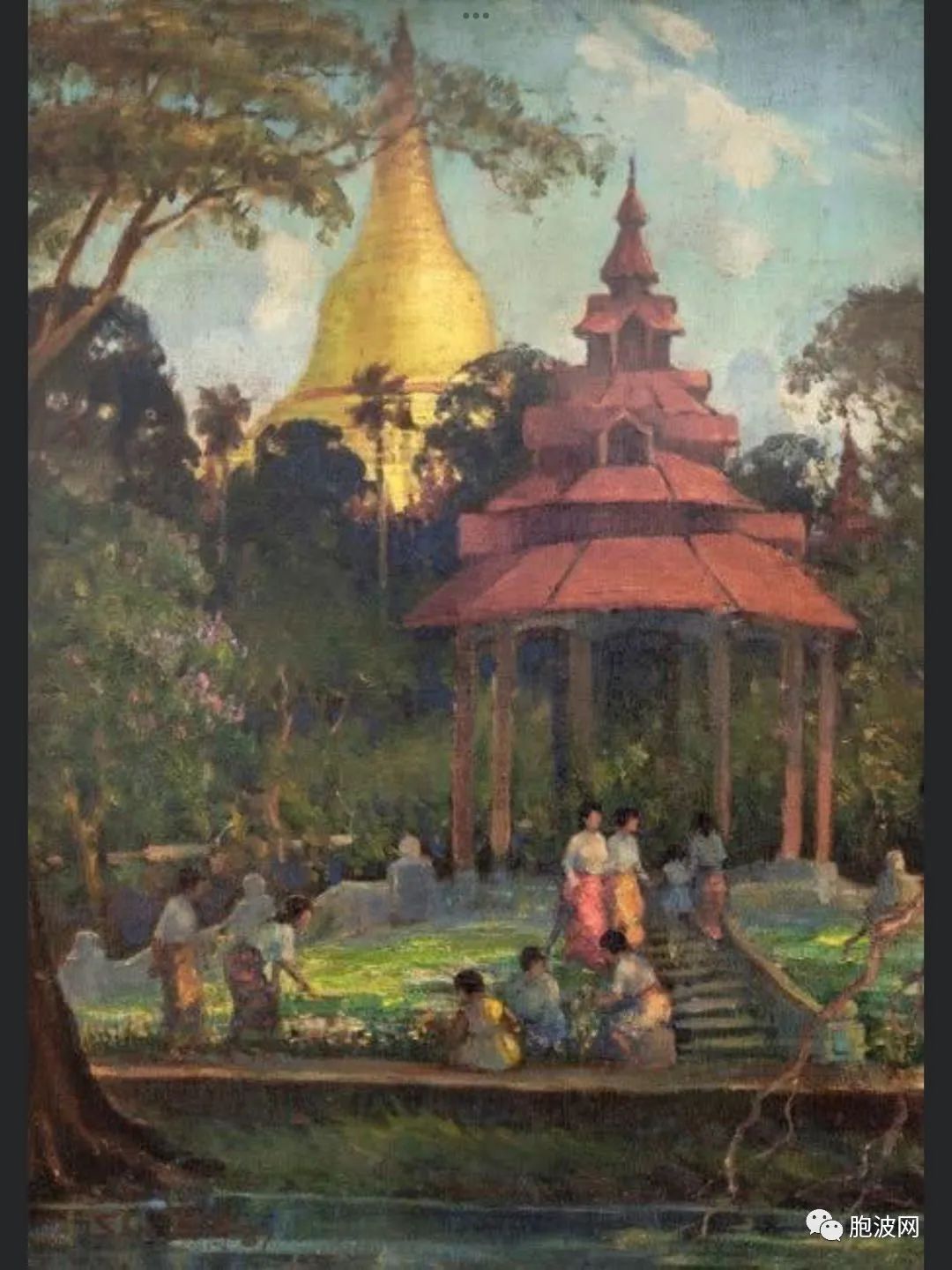 缅甸画家的作品在国际拍卖会上成绩显著