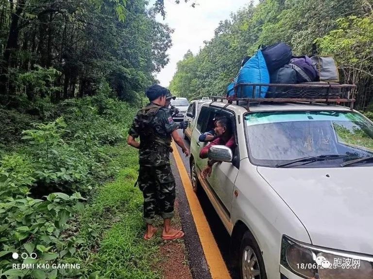 下缅甸也成为反方势力范围：民地武与反军方武装设关卡检查车辆
