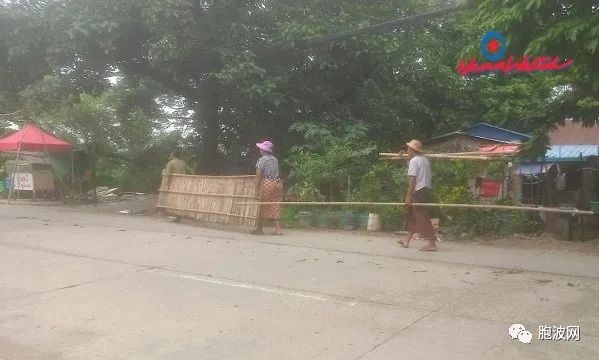 仰光德贡南部非法搭建的住宅和店铺被勒令拆除