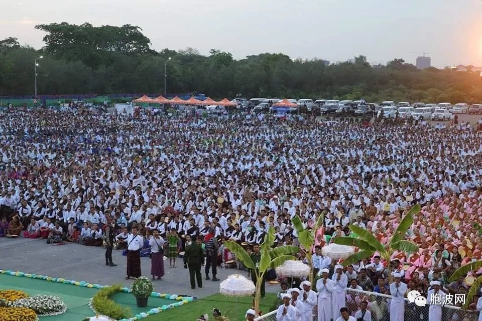 八莫僧王国葬礼接近尾声——火化仪式