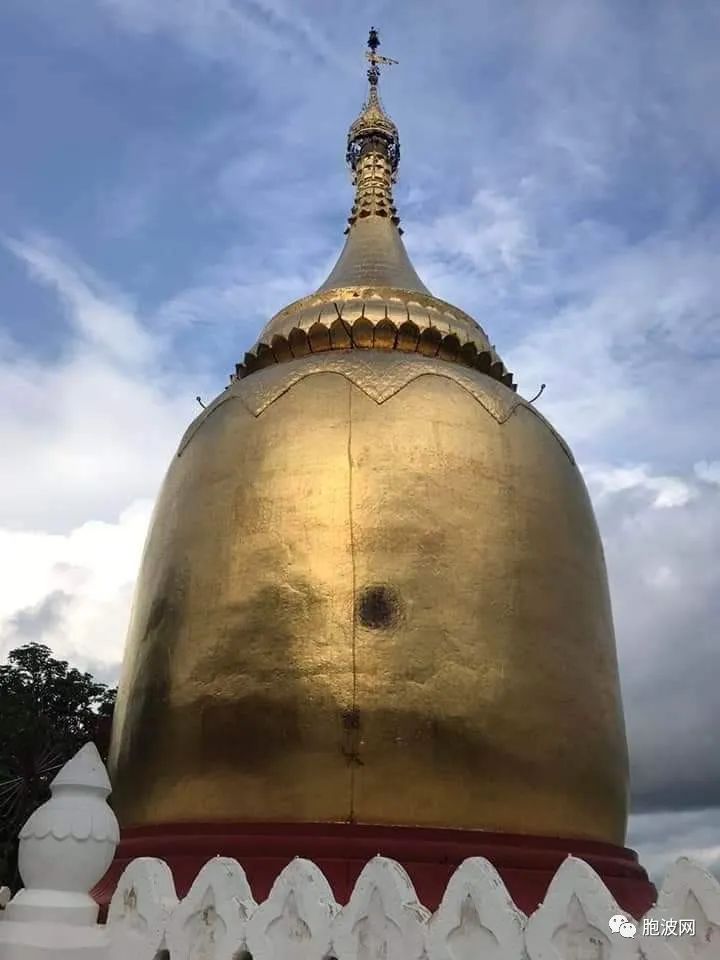 蒲甘葫芦塔遭雷击轻微受损