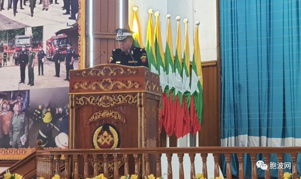 缅甸中央消防学院第三届中文班结业典礼如期举行