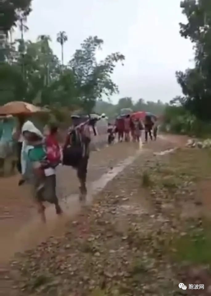 ​下缅甸德林达依省新增30000余逃离战火的难民