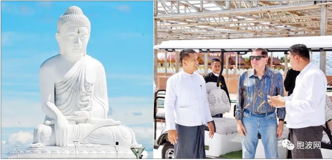 首批参观内比都世界第一大座佛巨石雕像的外国嘉宾竟是谁？