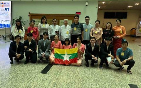 缅中友好协会组织缅甸青年代表团访华  参加中国东盟青年精英交流节