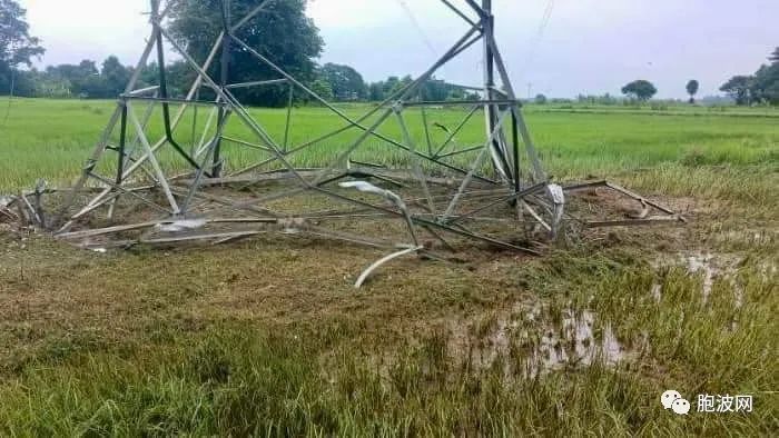 缅甸基础设施再遭破坏！