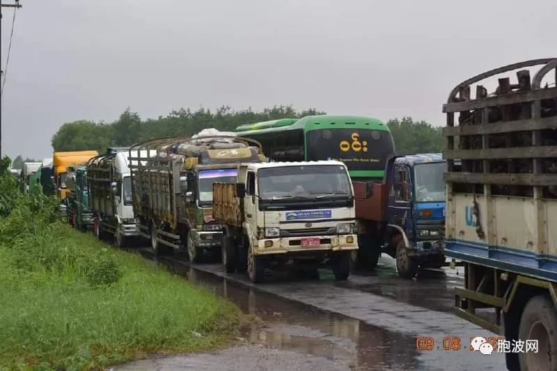 缅泰边贸公路运输再度停运