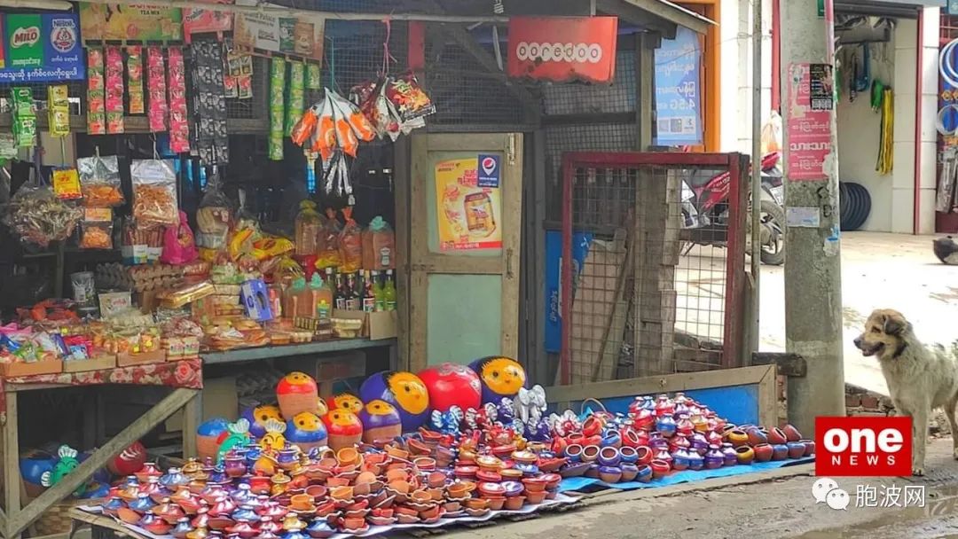 因疫情停办三年的曼德勒传统欧博泥玩具节恢复