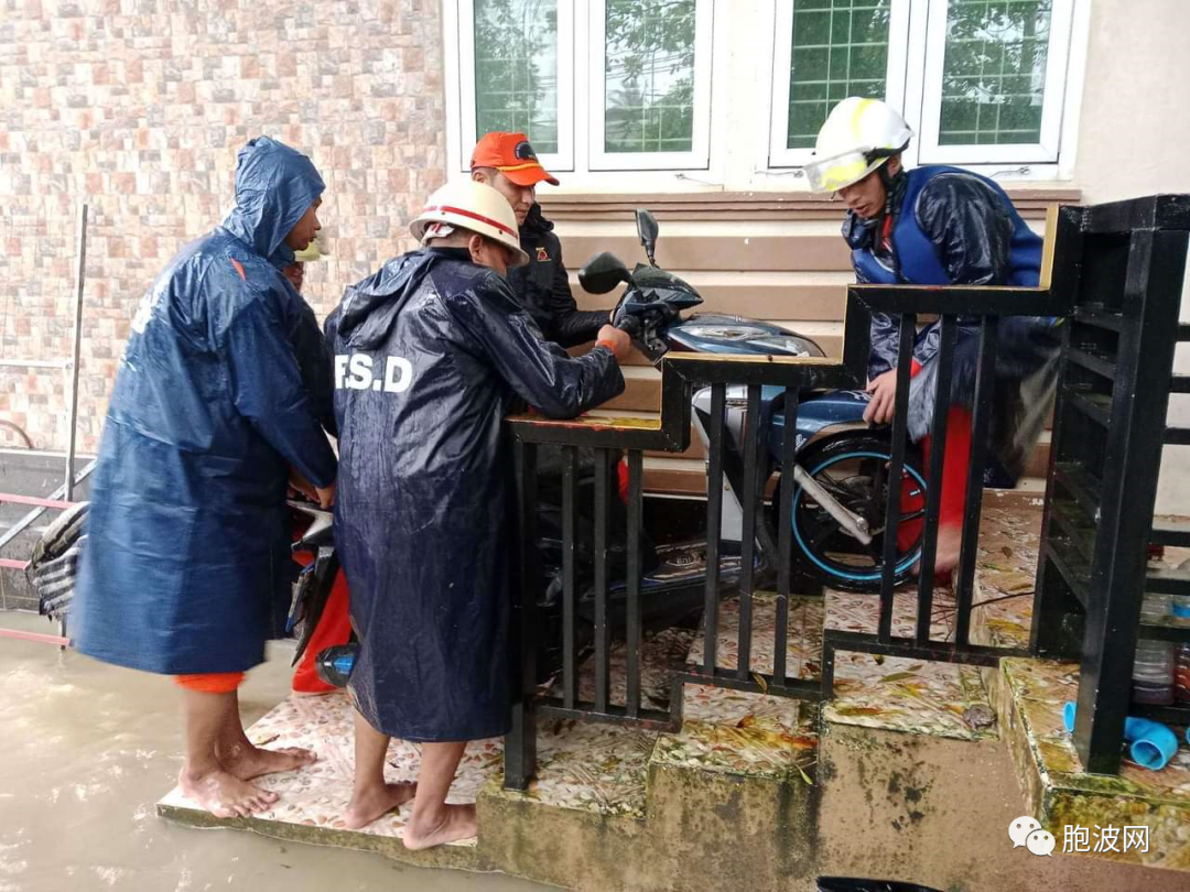 下缅甸勃固遭遇60年的一遇水灾，亟待救援！