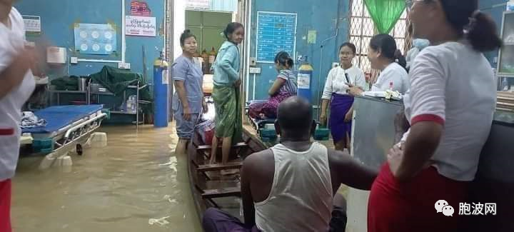 下缅甸勃固遭遇60年的一遇水灾，亟待救援！