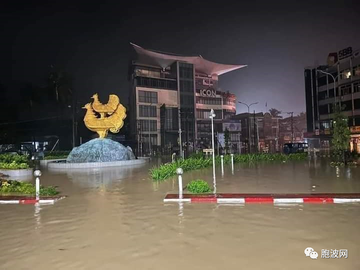 下缅甸勃固遭遇60年的一遇水灾，亟待救援！