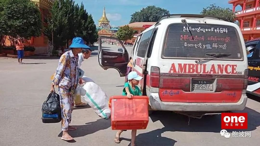 因爆发战火难民涌入腊戌市