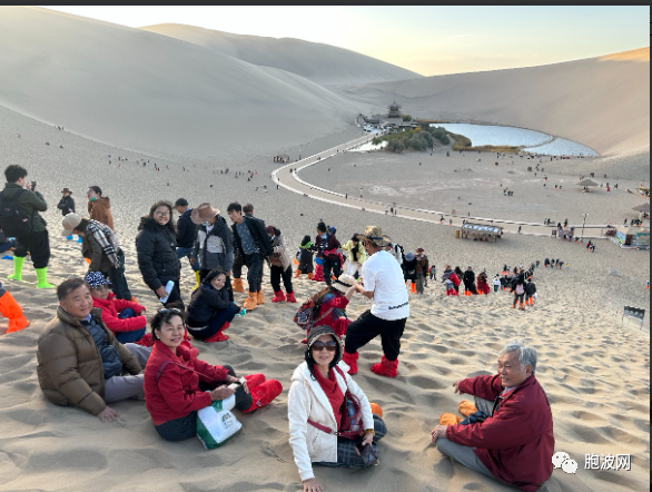 神秘敦煌行的第一天：沙鸣山与月牙湖