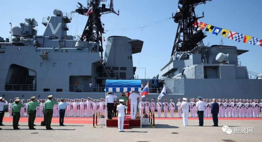 首届缅俄海军军事演习今天举行