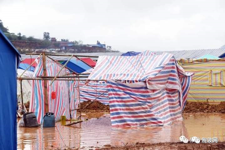 屋漏偏逢连日雨：果敢难民营生活艰辛（照片新闻）