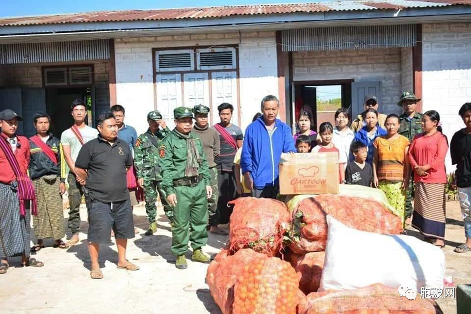 掸北战火导致产生6万余名流离失所的避战难民？