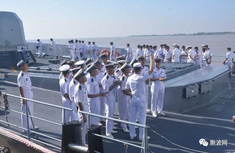 中国海军友好代表团在仰光的行程