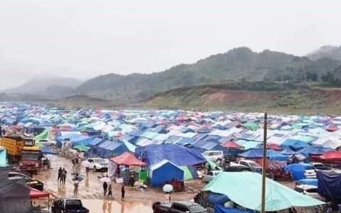 屋漏偏逢连日雨：果敢难民营生活艰辛（照片新闻）