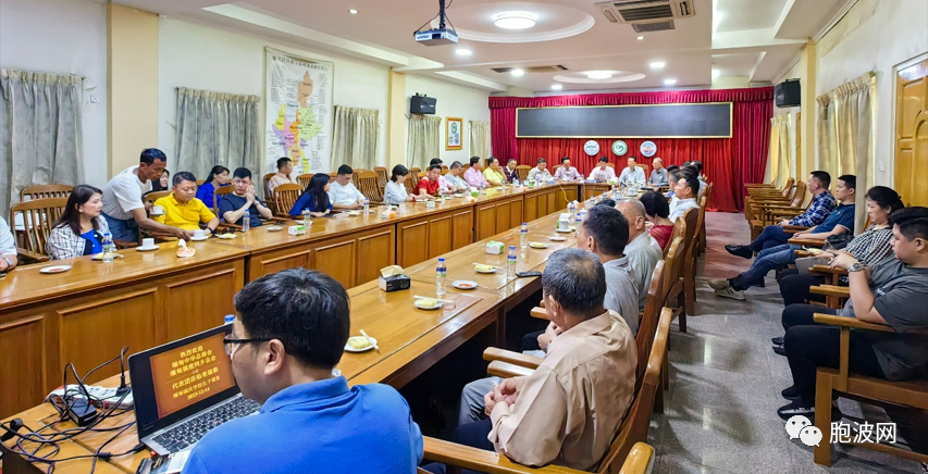 曼德勒福庆学校孔子课堂欢迎到访的仰光中华总商会与福建同乡总会代表团