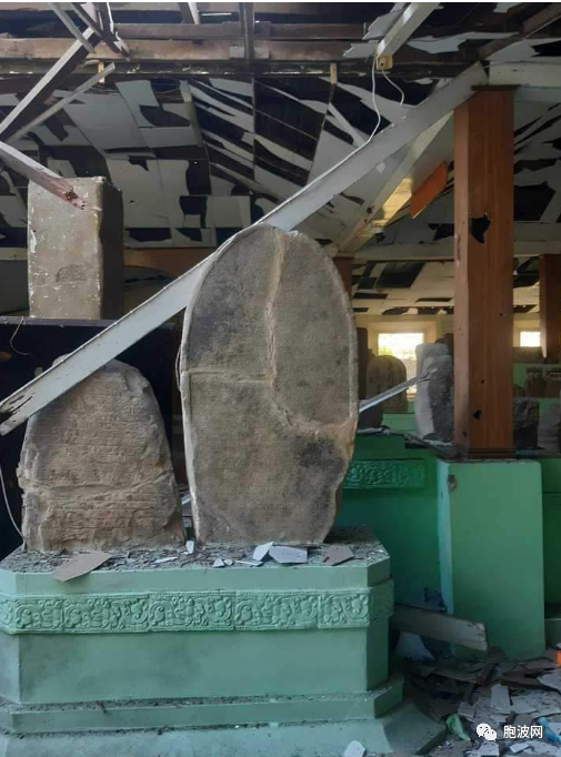 缅军重型武器袭击导致若开妙乌古代文化博物馆被毁    第二次和谈失败后北部三盟军如此改称呼缅军