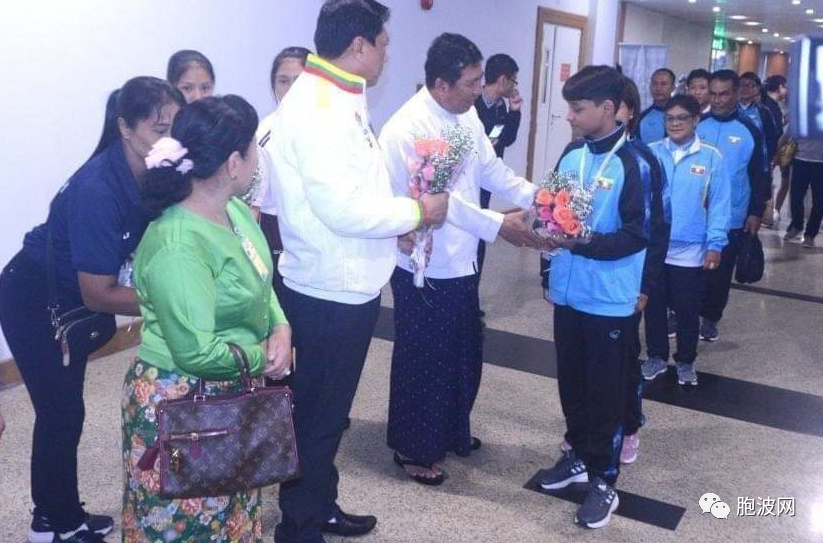 缅甸柔道选手队荣获四枚金牌凯旋归来受到高规格欢迎