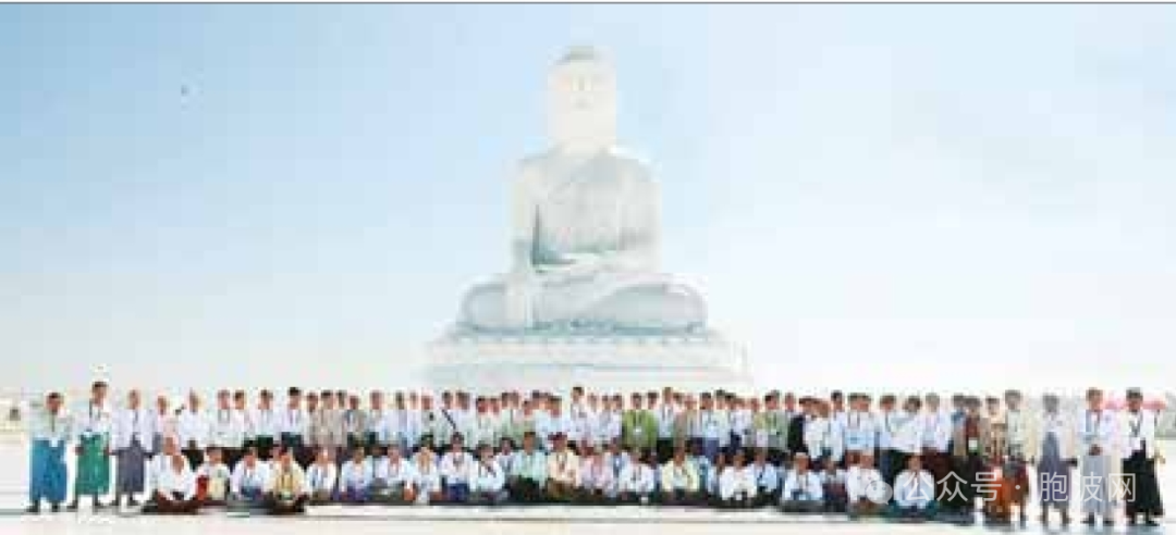 作秀式炒作：缅甸各省邦佛塔管委会成员纷纷前往内比都巨石佛像参拜