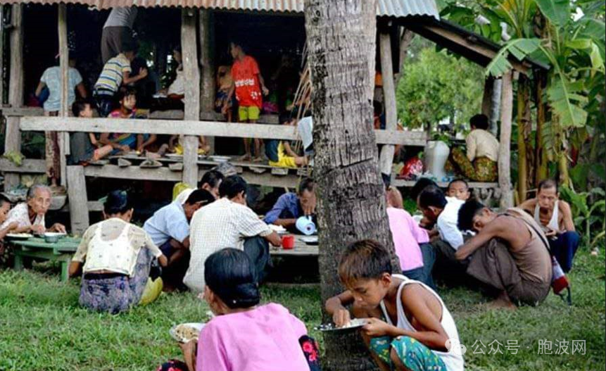 缅甸各地避战难民的困境