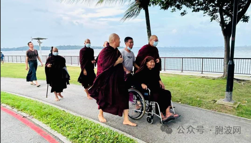 缅甸著名高僧奥大师心脏手术后逐步恢复健康