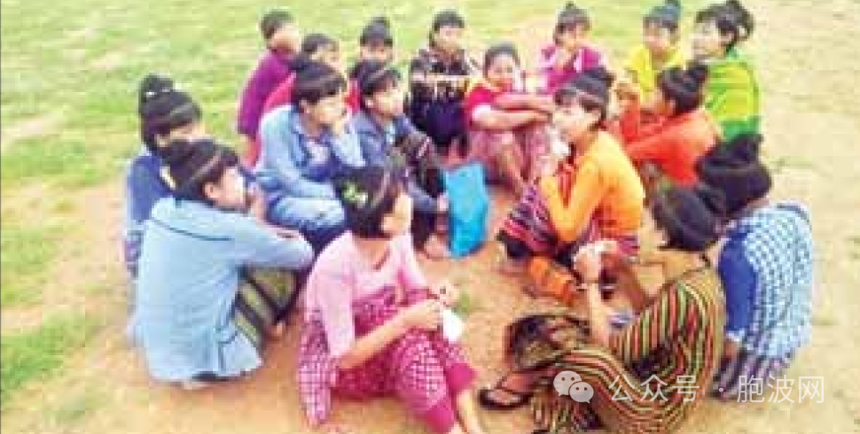 应该保留传承的缅甸农村青少年的传统发型