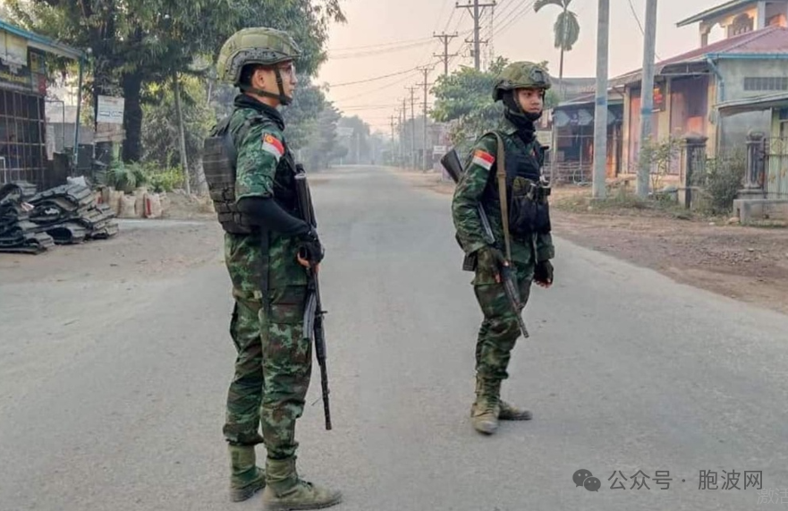 ​缅甸双方报道勃固省坦德彬镇区瑟雅基市的战况