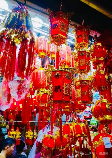 缅媒报道仰光春节前夕浓厚的节庆氛围