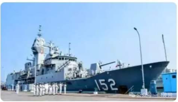 缅甸海军军舰抵印参加国际联合军演