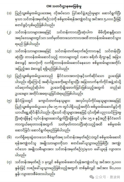 缅甸《兵役法》细节来了！摘要如下