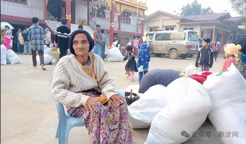 缅甸部分避战难民撤离返家，又出现新的避战难民！