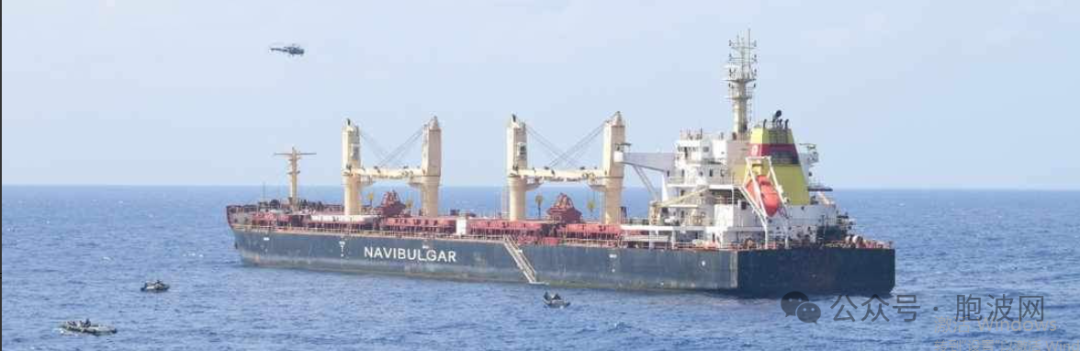 印度海军严打海盗，救出被绑架的包括缅甸海员在内的17名人质