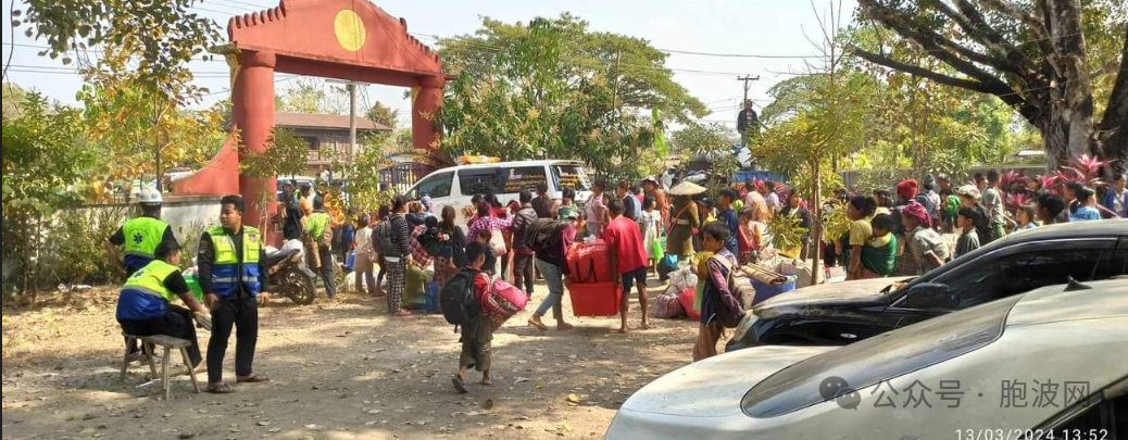 战火中的克钦邦：崴莫镇区附近的1000余名村民被救出