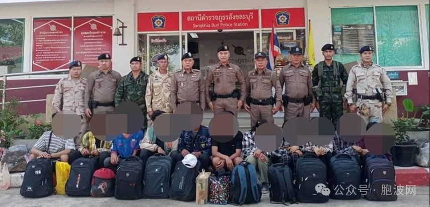 泰缅边境两天之内逮捕百余名非法入境的缅甸公民